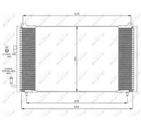 Condensatore, impianto di climatizzazione NRF 35378