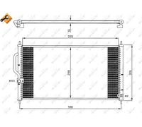 Condensatore, climatizzatore EASY FIT NRF 35627