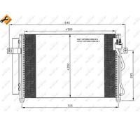 NRF 35630 Condensatore climatizzatore