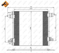 Condensatore, climatizzatore EASY FIT NRF 35702