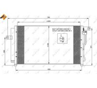 Condensatore radiatore climatizzazione 35798 NRF per HYUNDAI ACCENT III
