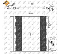 Condensatore, impianto di climatizzazione NRF 35874