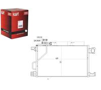 Condensatore radiatore climatizzazione 619 510 HART