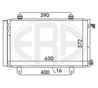 Condensatore radiatore climatizzazione 667035 ERA per SUZUKI FIAT