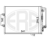 Condensatore radiatore climatizzazione 667072 ERA per RENAULT TWINGO II