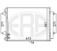 Condensatore radiatore climatizzazione 667108 ERA per VW OPEL RENAULT NISSAN