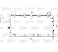 Condensatore, impianto di climatizzazione VALEO 814062