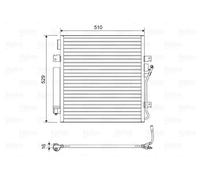 VALEO 814163 Condensatore climatizzatore