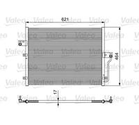 VALEO Condensatore, Climatizzatore compatibile con SSANGYONG 814441