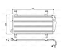 VALEO 814456 Condensatore climatizzatore