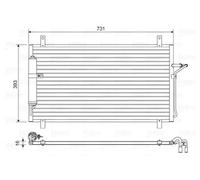 VALEO 814496 Condensatore climatizzatore