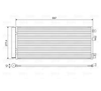 Condensatore radiatore climatizzazione 822574 VALEO per OPEL ADAM CORSA E