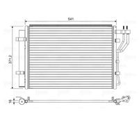 Valeo Condensatore climatizzazione 822582 per KIA Venga, Hyundai IX20