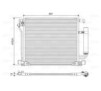 VALEO 822587 Condensatore climatizzatore