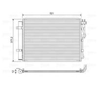 VALEO 822624 Condensatore climatizzatore
