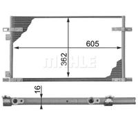 MAHLE Condensatore Climatizzatore Clima Cooler Per Renault Laguna I B56_ 556_
