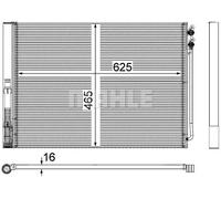 MAHLE ORIGINAL AC 567 000P Condensatore climatizzatore
