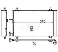 MAHLE AC 585 001S A/C