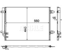 MAHLE AC 733 000P A/C
