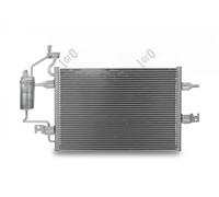 Condensatore radiatore climatizzazione Alluminio 037-016-0031 ABAKUS per OPEL