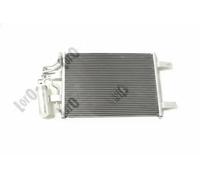 Condensatore radiatore climatizzazione Alluminio 037-016-0048 ABAKUS per OPEL