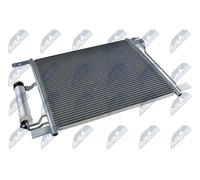 NTY Condensatore climatizzatore CCS-NS-011 per Nissan Juke Alluminio con essiccatore