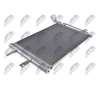 NTY Condensatore Aria Condizionata Con Essicatore Alluminio Adatto per Opel