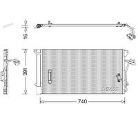 DENSO DCN02027 Condensatore climatizzatore