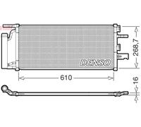 DENSO DCN05036 Condensatore, Climatizzatore per BMW,MINI