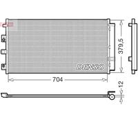DENSO DCN10065 Condensatore climatizzatore