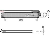 DENSO DCN17037 Condensatore climatizzatore