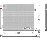 DENSO DCN17066 Condensatore climatizzatore