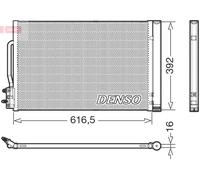 DENSO DCN20049 Condensatore Climatizzatore OPEL BRAND NEW