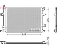 DENSO DCN33017 Condensatore climatizzatore