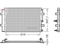 DENSO DCN41036 Condensatore climatizzatore