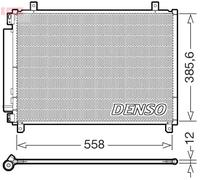 RADIATORE ARIA CONDIZIONATA SUZUKI BALENO BENZINA DAL '16 ORIGINALE DENSO NUOVO