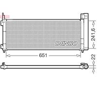 Condensatore radiatore climatizzazione DCN50123 DENSO per TOYOTA RAV 4 IV