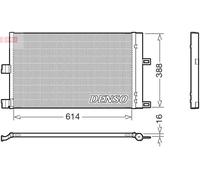 DENSO DCN99080 Condensatore climatizzatore