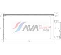 Condensatore radiatore climatizzazione FD5724D AVA QUALITY COOLING
