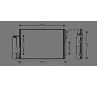 PRASCO RTA5275D Condensatore climatizzatore