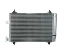 Condensatore radiatore climatizzazione R 134a 1 986 AD2 006 BOSCH per PEUGEOT