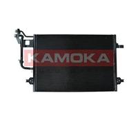 Condensatore radiatore climatizzazione R 134a 7800028 KAMOKA per AUDI A6 C5