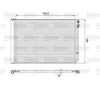 Condensatore, impianto di climatizzazione VALEO 814410