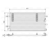 Valeo Condensatore impianto climatizzazione 814419 R134a per Audi Q5/A5/A4 (B8)