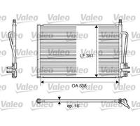 Condensatore radiatore climatizzazione R 134a 817664 VALEO per FORD FIESTA V