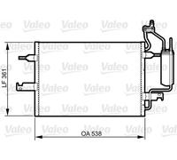 Valeo Condensatore climatizzatore 817798