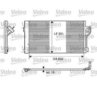 Condensatore radiatore climatizzazione R 134a 817842 VALEO per MERCEDES-BENZ