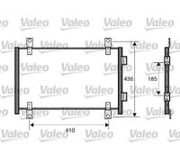 VALEO 818018 Condensatore climatizzatore