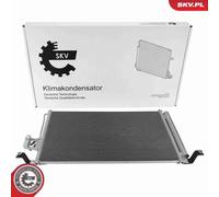 Condensatore radiatore climatizzazione R 134a 86SKV234 ESEN SKV