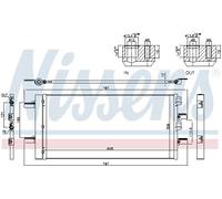 NISSENS 940509 Condensatore climatizzatore